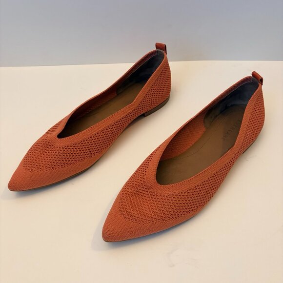Women's Everlane 40-Hour Flat in ReKnit Size 8 Salmon - Picture 2 of 10